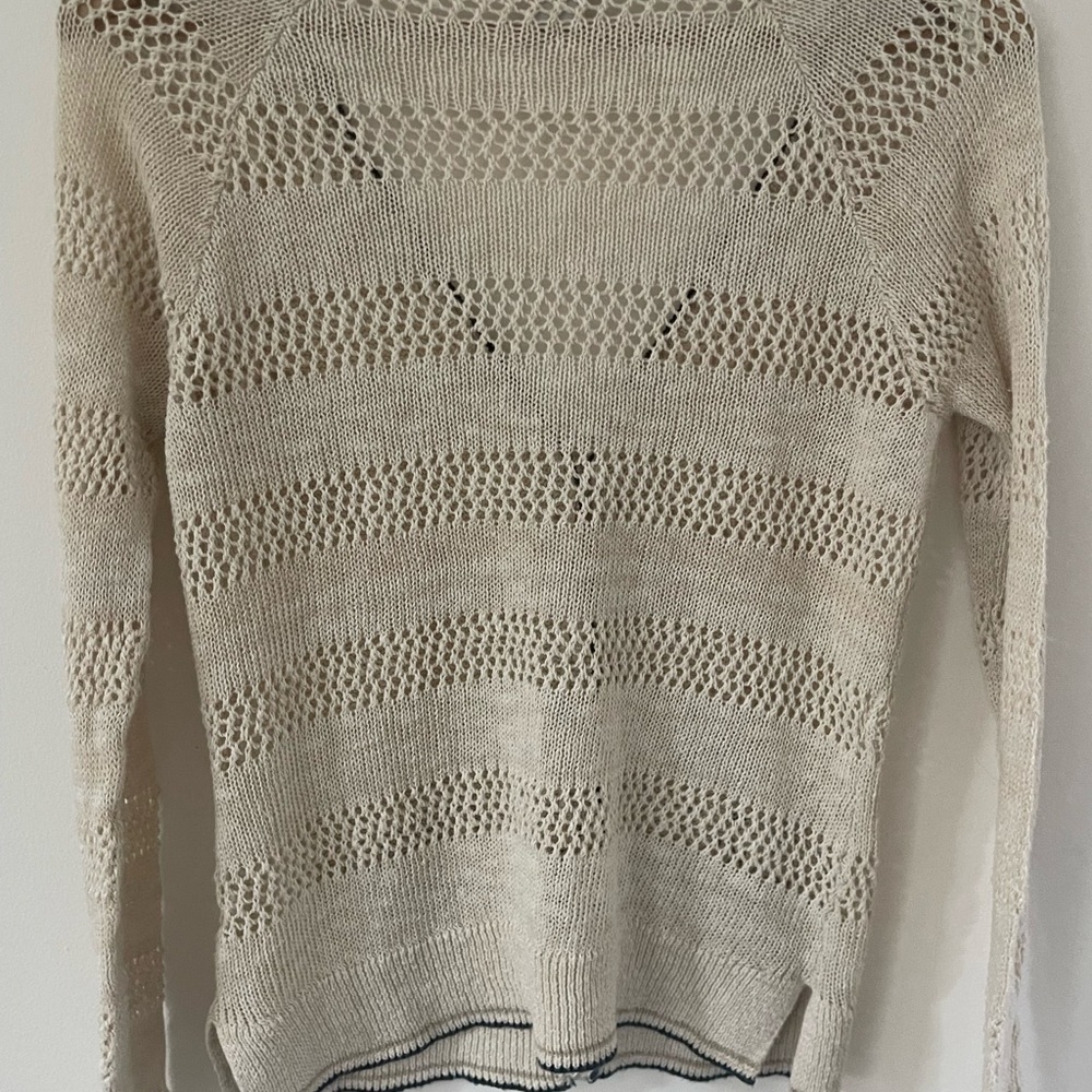 Lucky Brand Womens Size Small Button Down Knit Long Sleeve Cardigan Sweater - Picture 4 of 7
